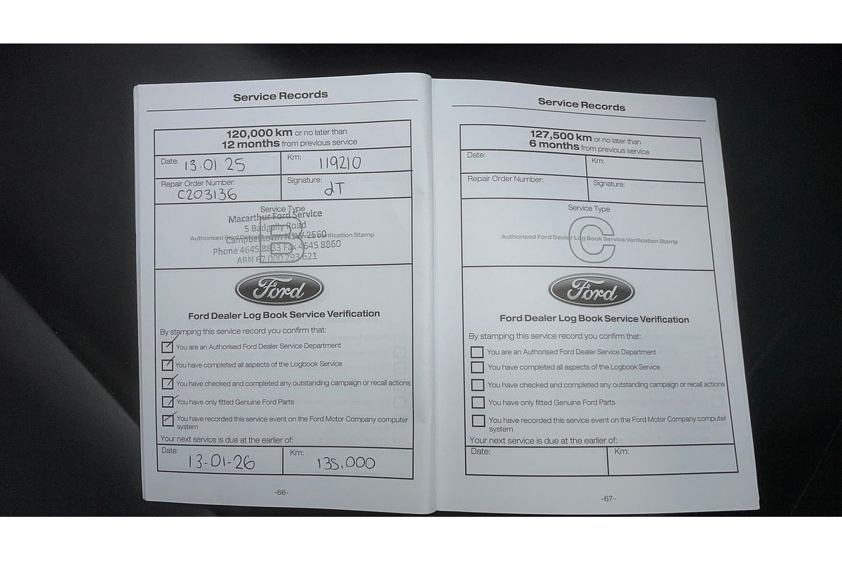 2018 Ford Everest Trend UA II 2.0L