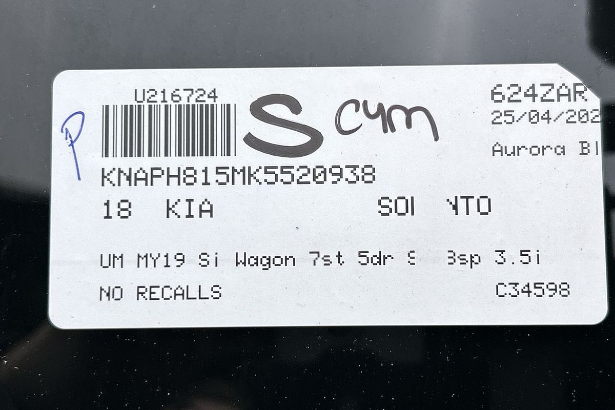 2018 Kia Sorento Si UM
