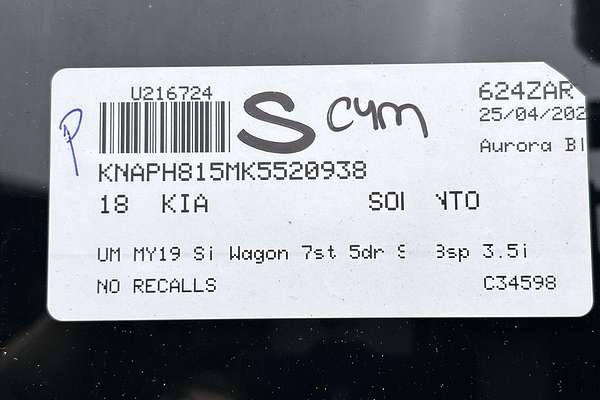2018 Kia Sorento Si UM