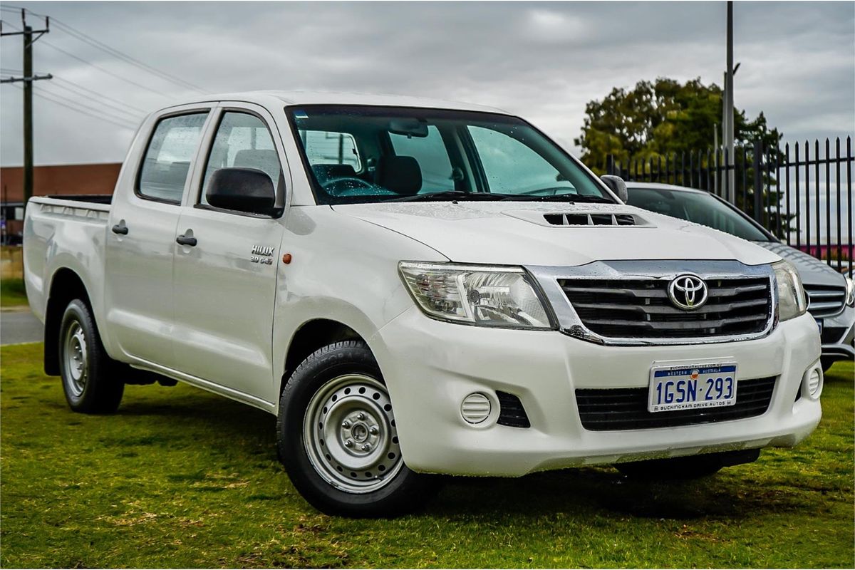 2013 Toyota Hilux SR KUN16R Rear Wheel Drive