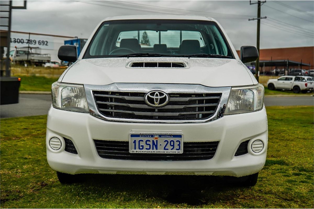 2013 Toyota Hilux SR KUN16R Rear Wheel Drive