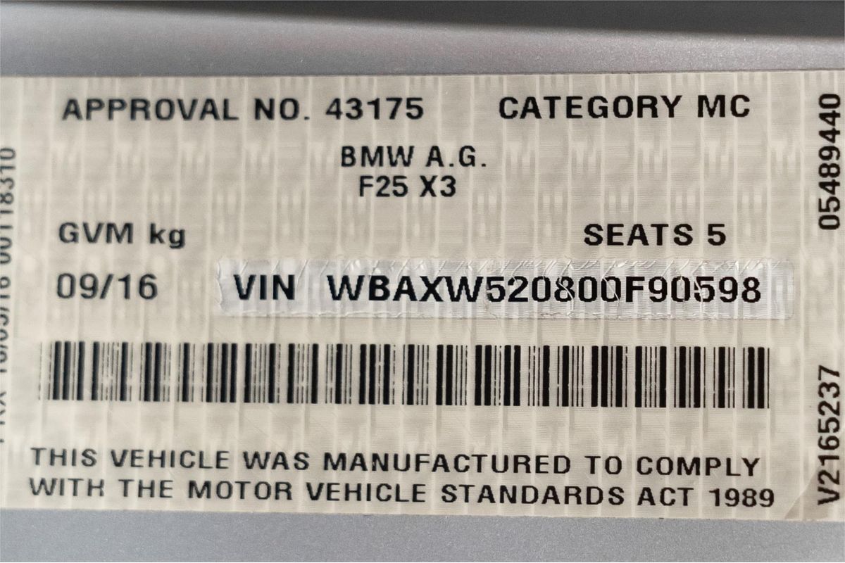 2016 BMW X4 xDrive35i F26