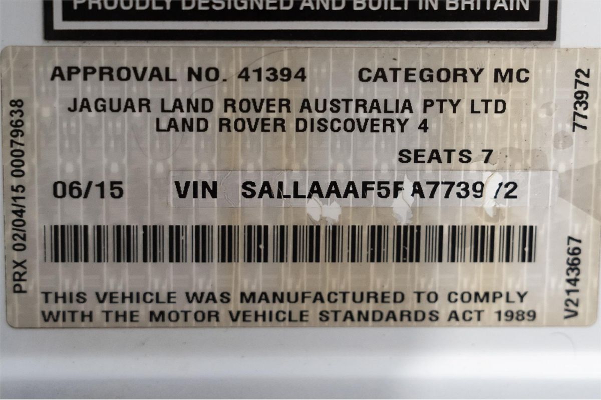 2015 Land Rover Discovery SDV6 HSE Series 4
