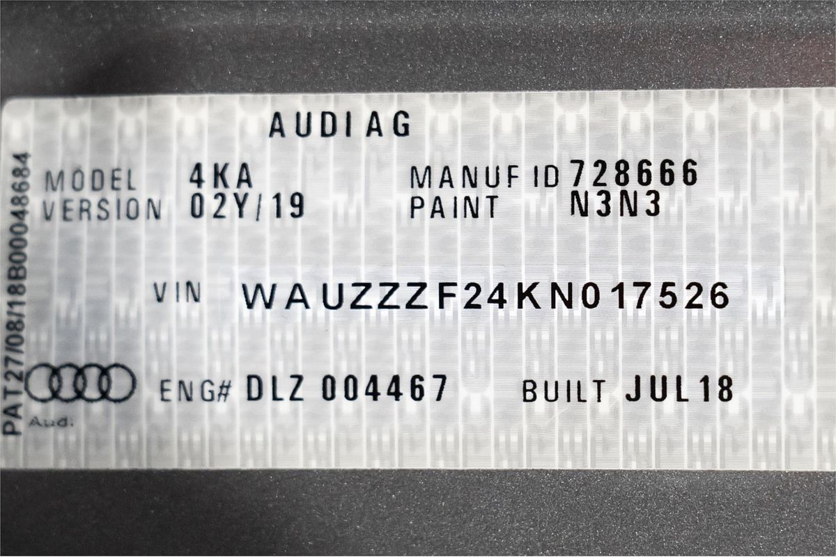 2018 Audi A7 55 TFSI 4K