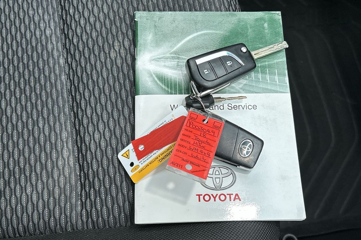 2018 Toyota Hilux Workmate GUN125R 4X4