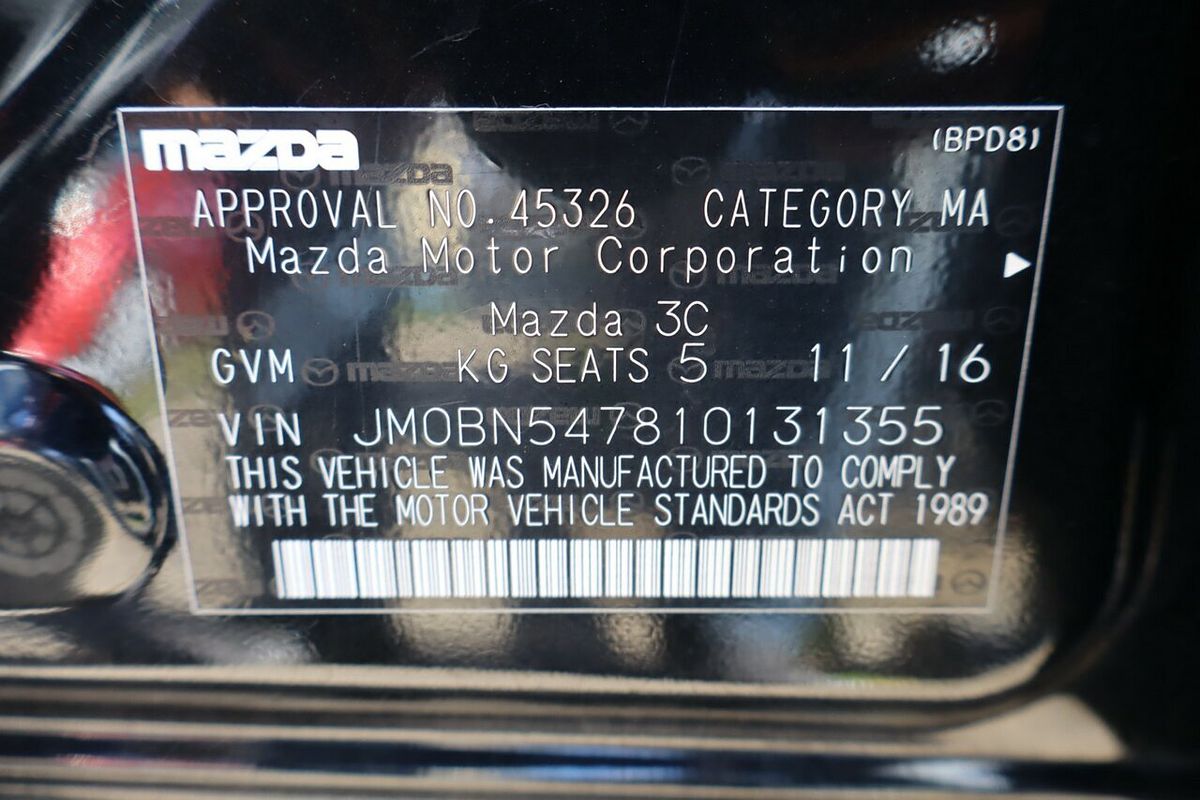 2016 Mazda 3 Maxx BM MY15