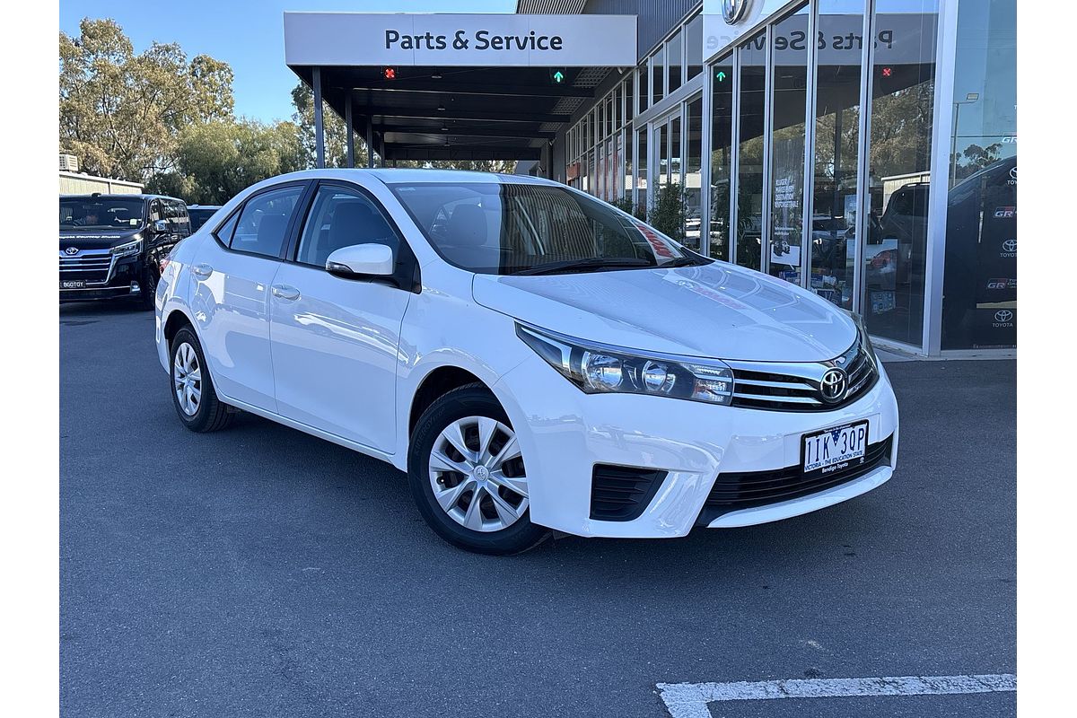 2016 Toyota Corolla Ascent ZRE172R