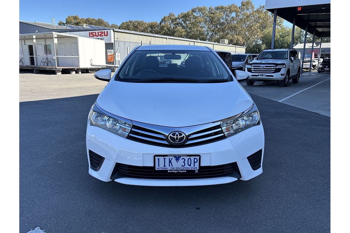 2016 Toyota Corolla Ascent ZRE172R