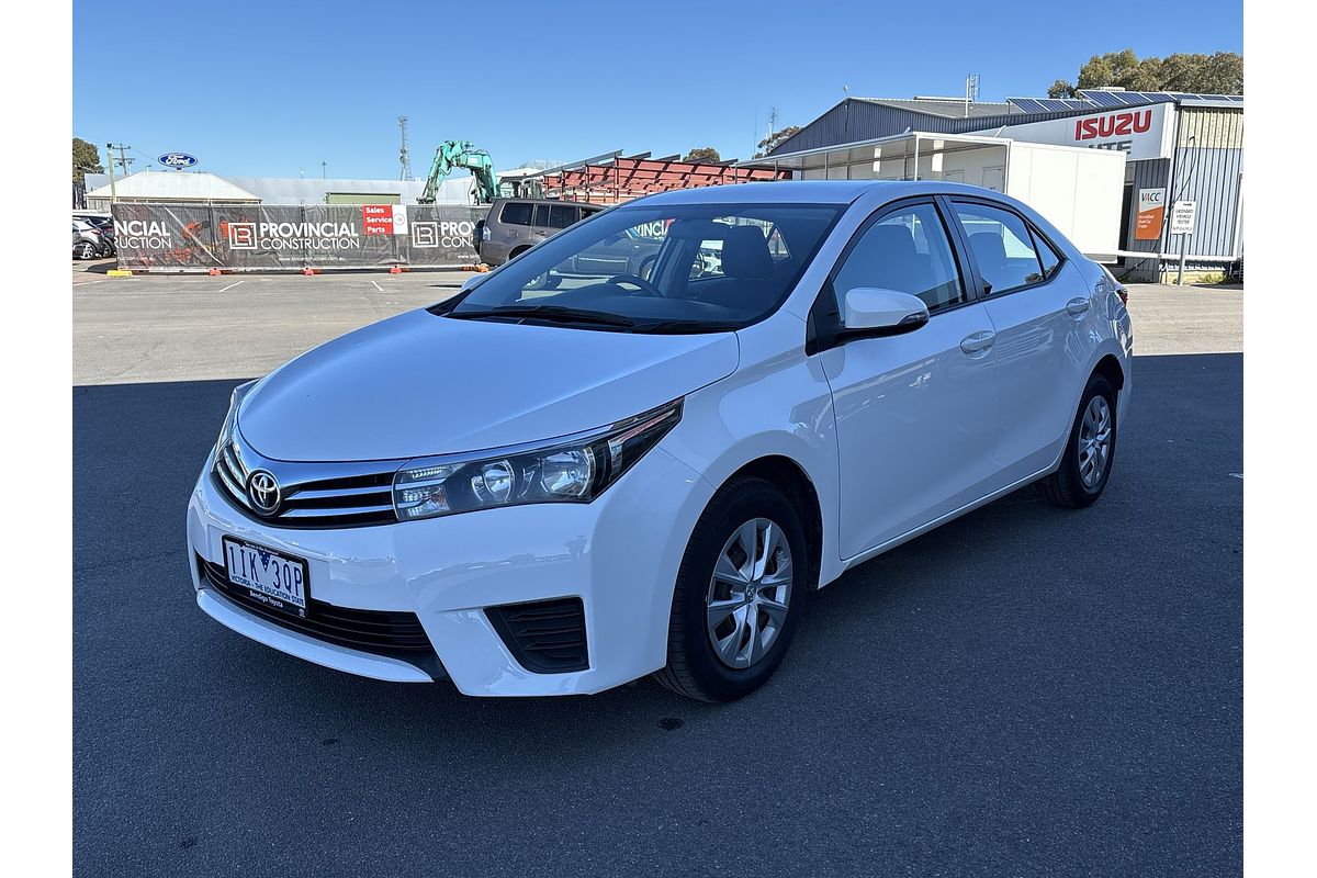 2016 Toyota Corolla Ascent ZRE172R