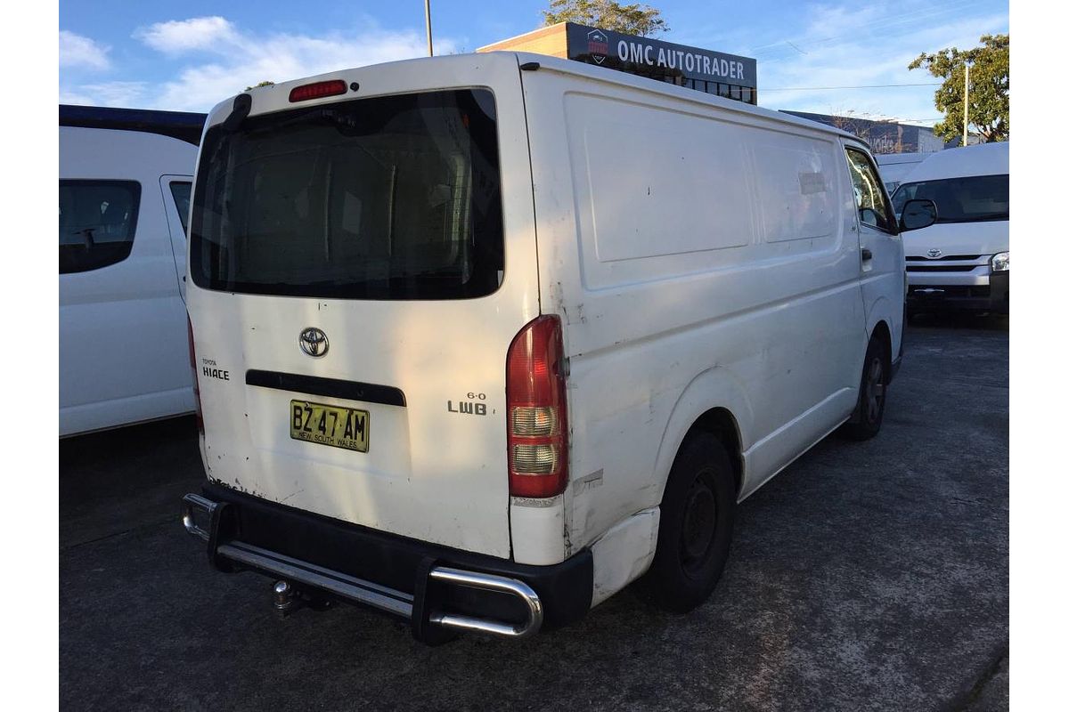 2008 Toyota Hiace LWB KDH201R MY07 UPGRADE