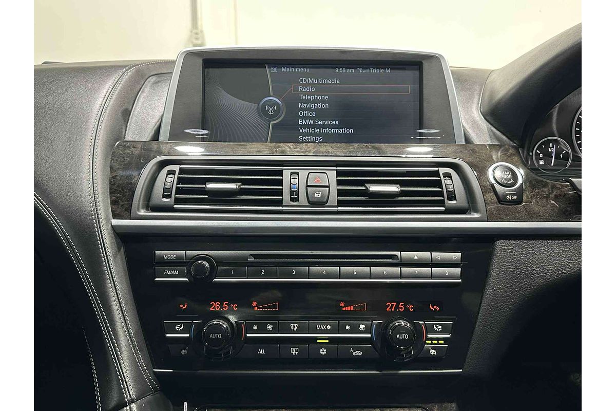 2012 BMW 6 Series 640i F13