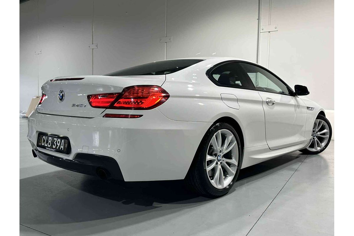 2012 BMW 6 Series 640i F13