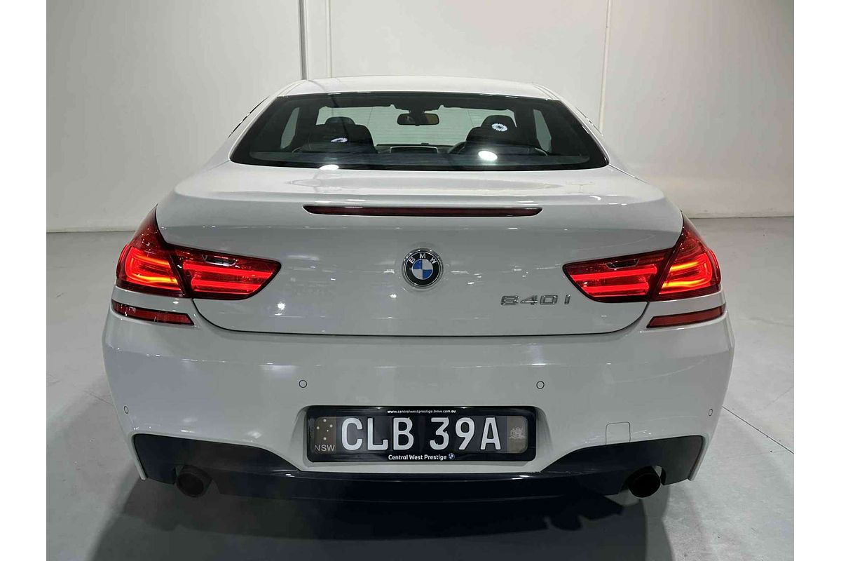2012 BMW 6 Series 640i F13