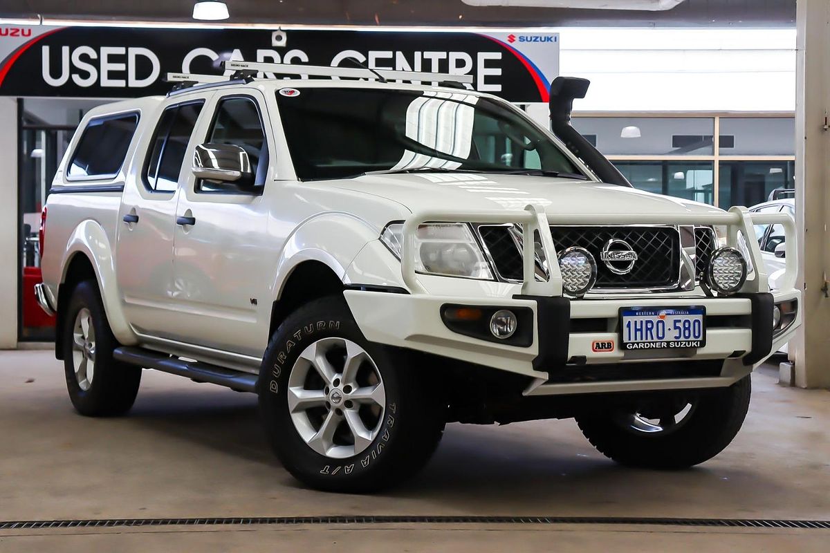 2012 Nissan Navara ST-X 550 D40 Series 5 4X4