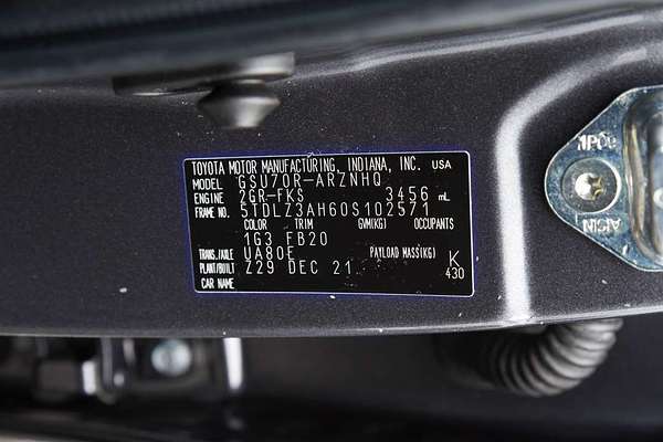 2022 Toyota Kluger GX GSU70R