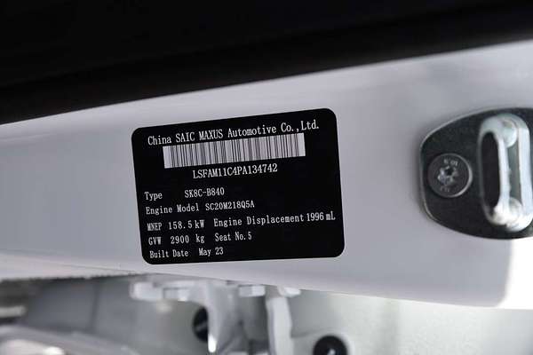 2023 LDV T60 Max LUXE SK8C 4X4
