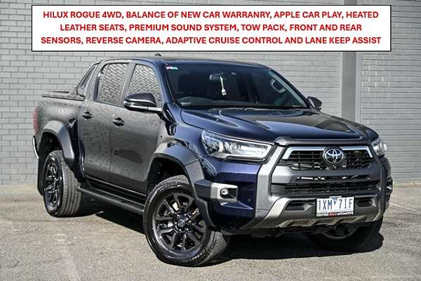 2022 Toyota Hilux Rogue GUN126R 4X4