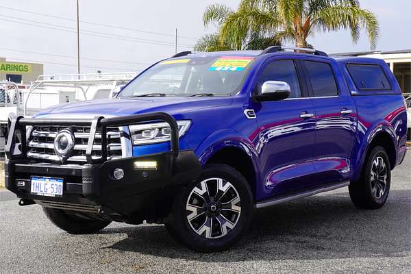 2021 GWM Ute Cannon-X NPW 4X4