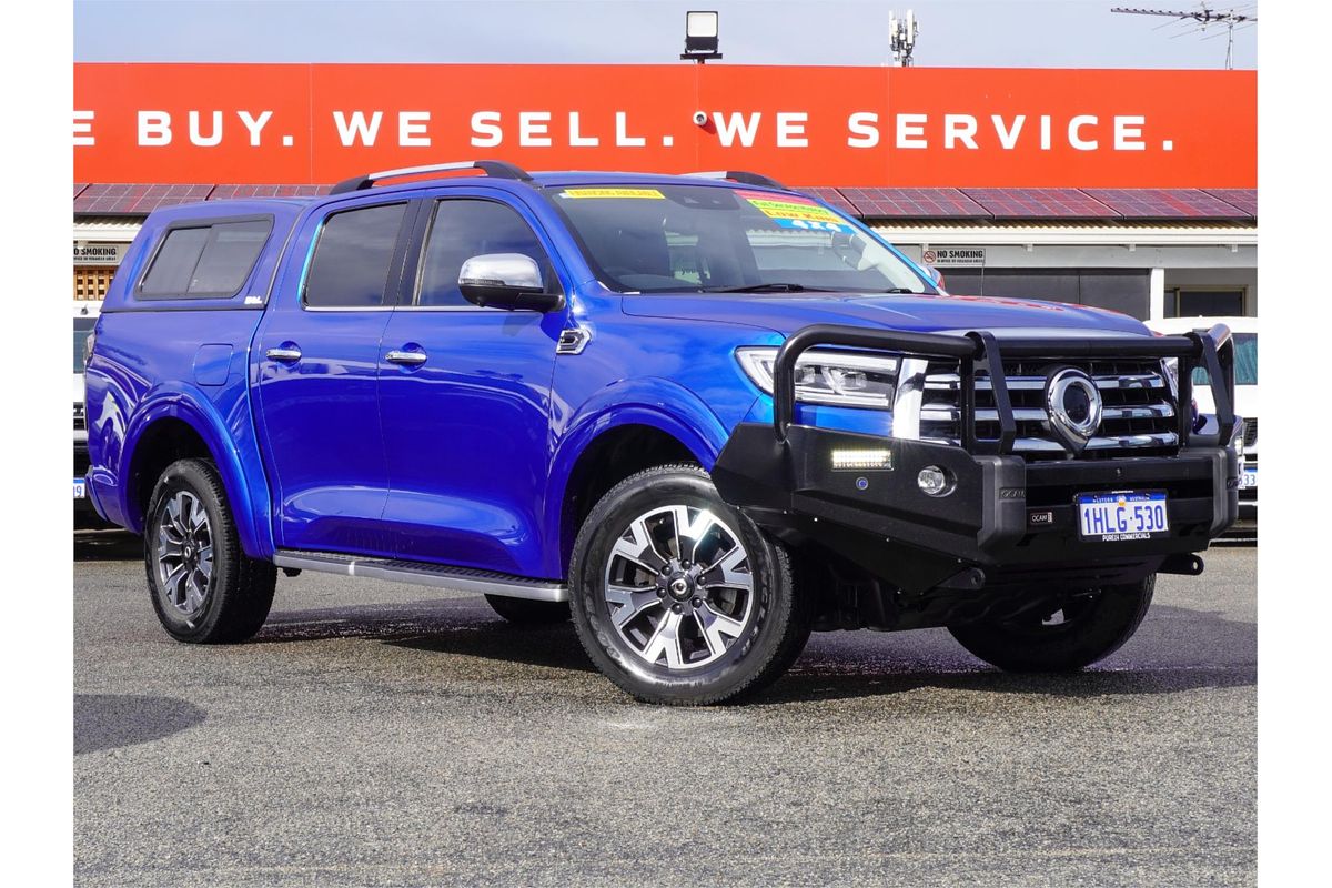 2021 GWM Ute Cannon-X NPW 4X4