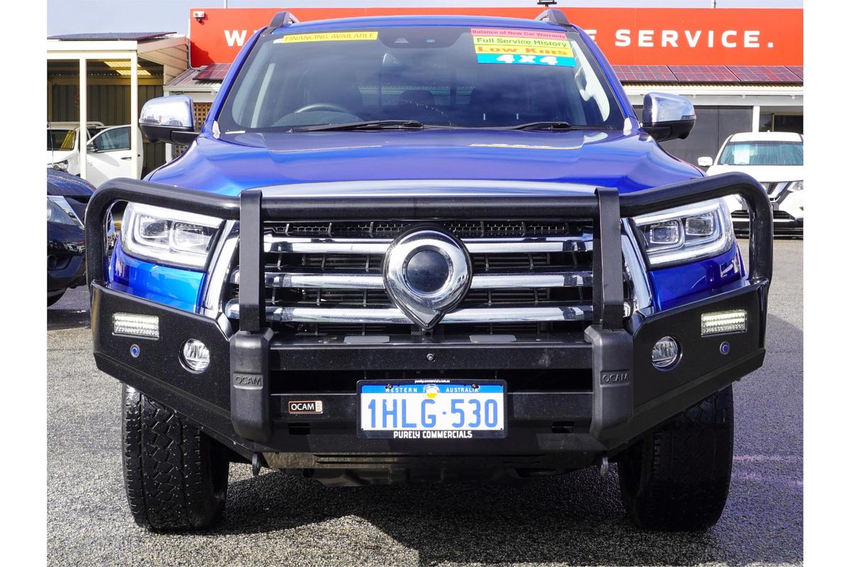 2021 GWM Ute Cannon-X NPW 4X4