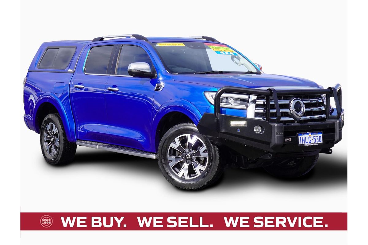 2021 GWM Ute Cannon-X NPW 4X4
