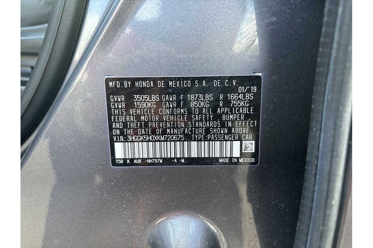 2019 Honda Fit EX-L w/Navi