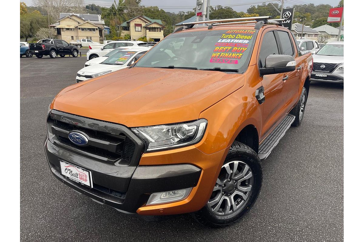 2016 Ford Ranger Wildtrak PX MkII 4X4 3.2L