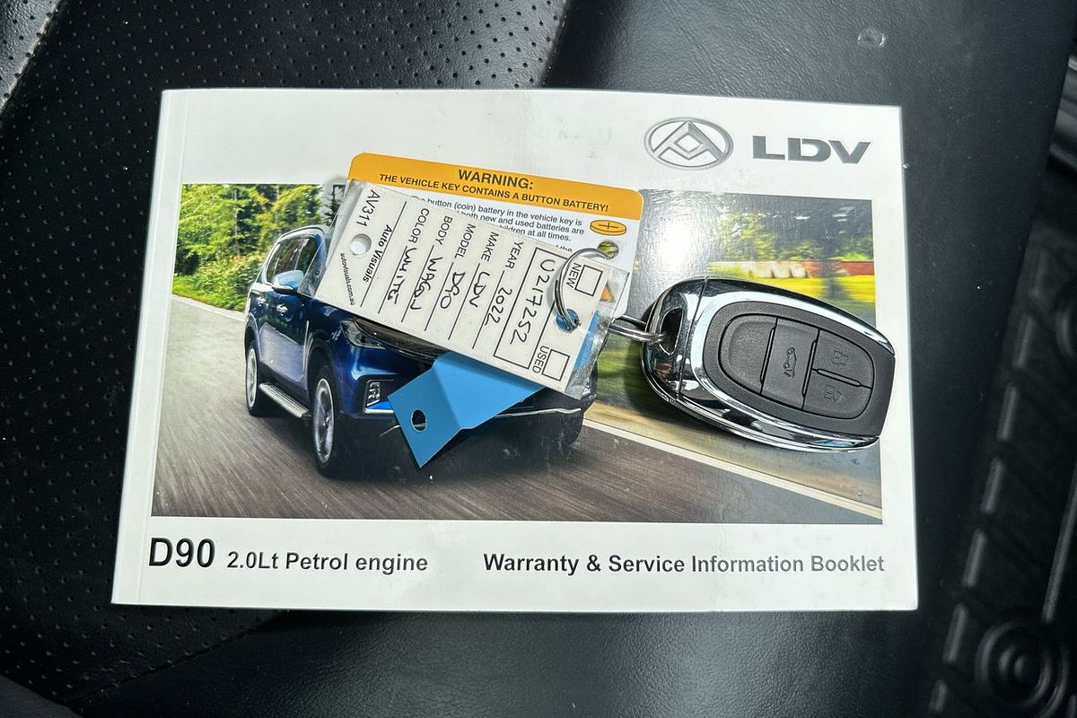 2022 LDV D90 Executive SV9A