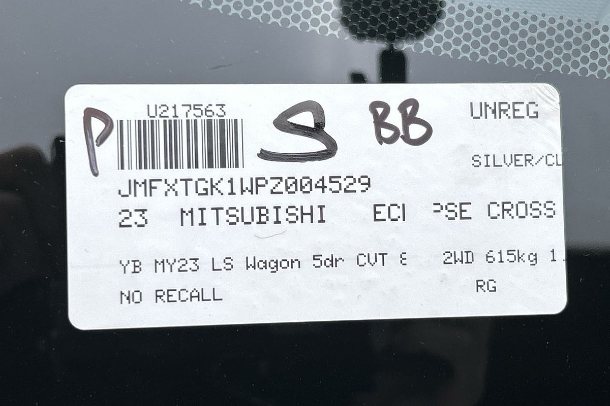 2023 Mitsubishi Eclipse Cross LS YB