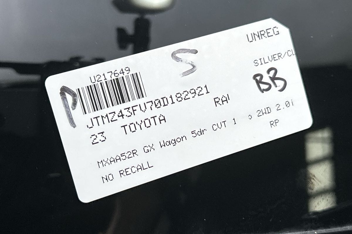 2023 Toyota RAV4 GX MXAA52R
