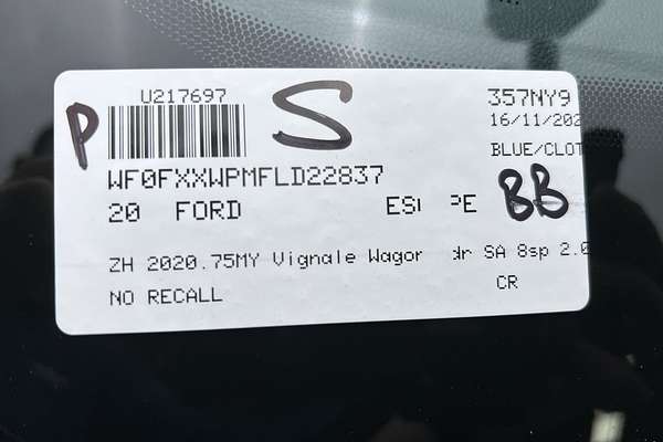 2020 Ford Escape Vignale ZH