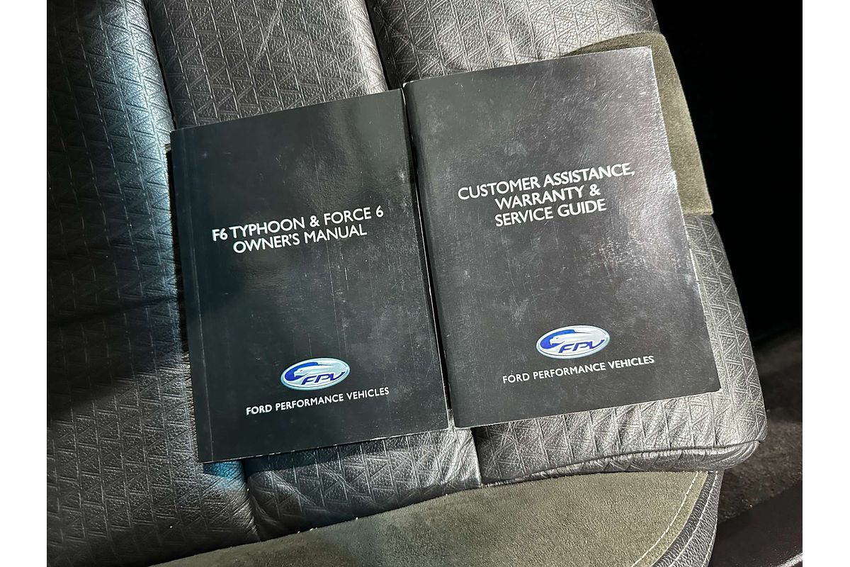 2007 Ford Performance Vehicles F6 Typhoon R Spec BF Mk II