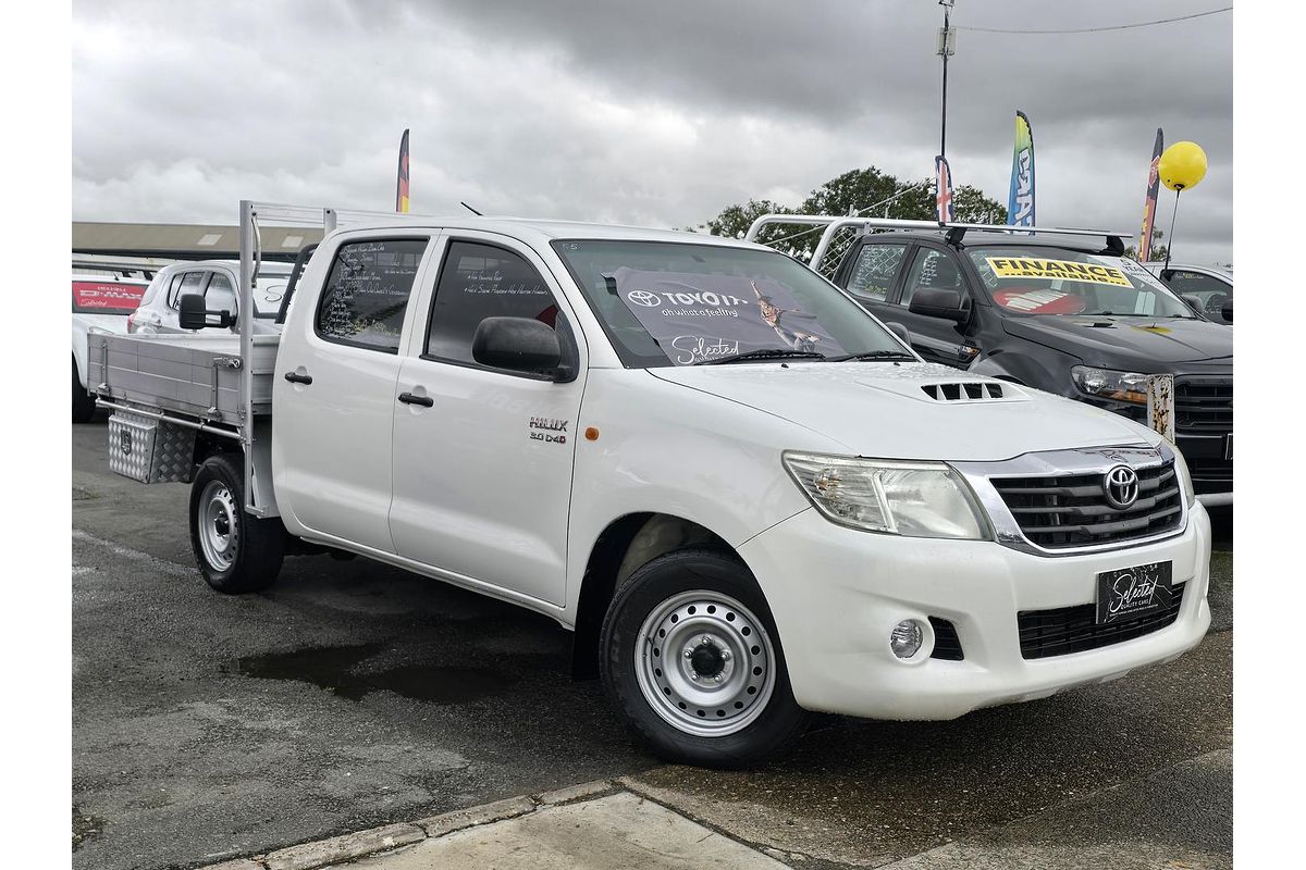 2013 Toyota Hilux SR KUN16R Rear Wheel Drive
