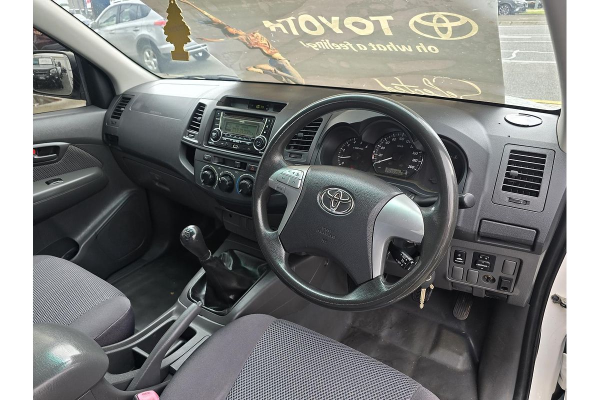 2013 Toyota Hilux SR KUN16R Rear Wheel Drive