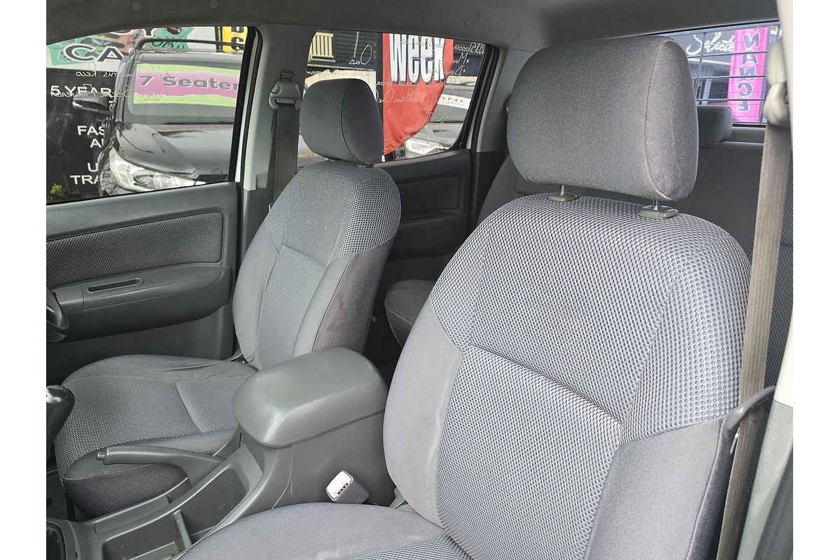 2013 Toyota Hilux SR KUN16R Rear Wheel Drive