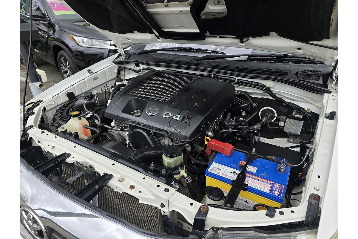 2013 Toyota Hilux SR KUN16R Rear Wheel Drive