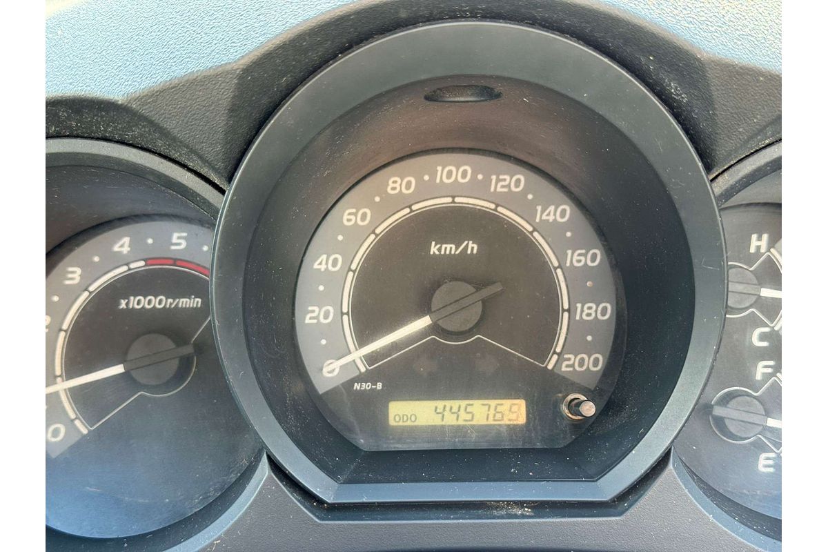 2006 Toyota Hilux SR KUN16R Rear Wheel Drive