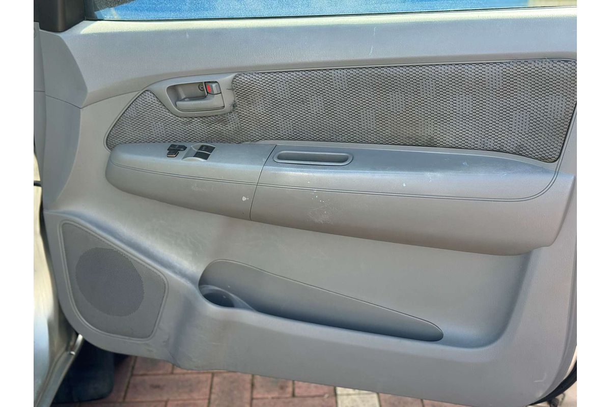 2006 Toyota Hilux SR KUN16R Rear Wheel Drive