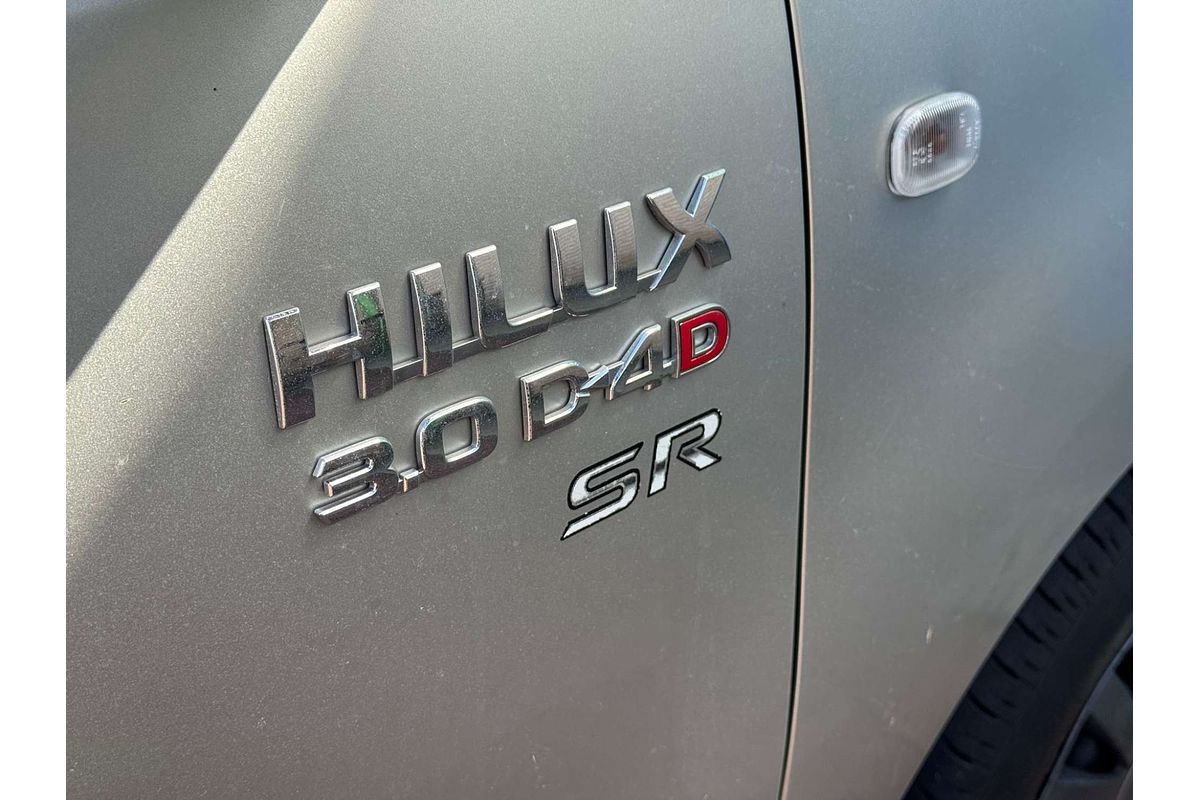 2006 Toyota Hilux SR KUN16R Rear Wheel Drive