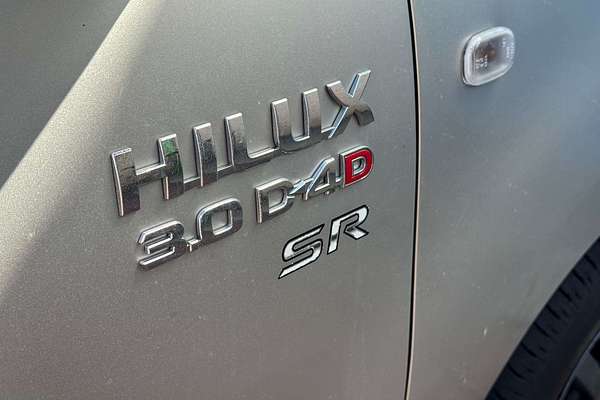 2006 Toyota Hilux SR KUN16R Rear Wheel Drive
