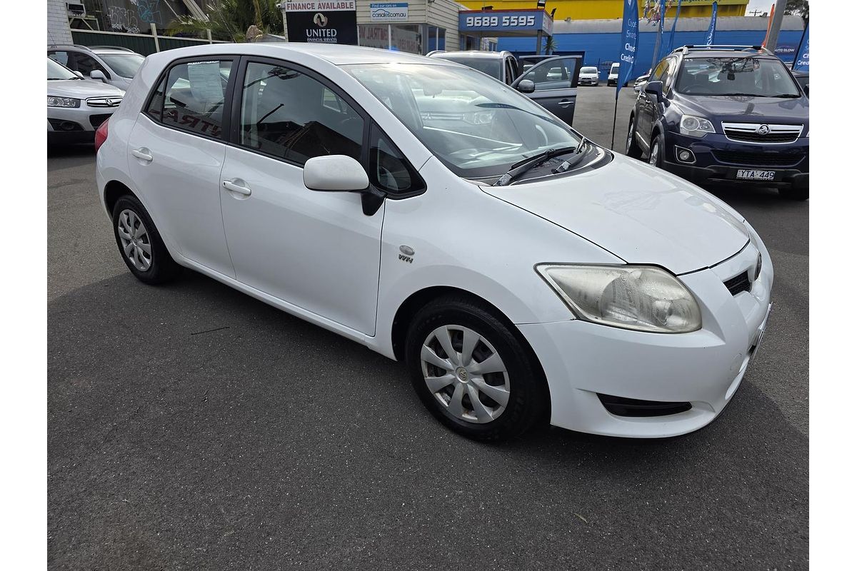 2009 Toyota Corolla Ascent ZRE152R