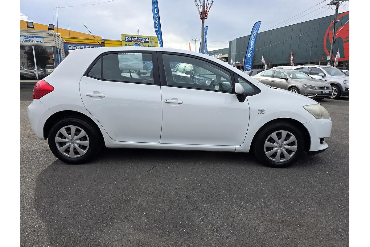 2009 Toyota Corolla Ascent ZRE152R