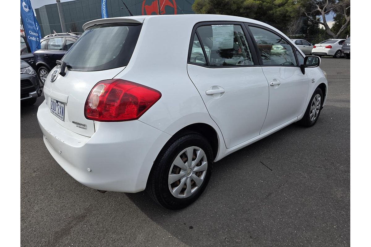 2009 Toyota Corolla Ascent ZRE152R