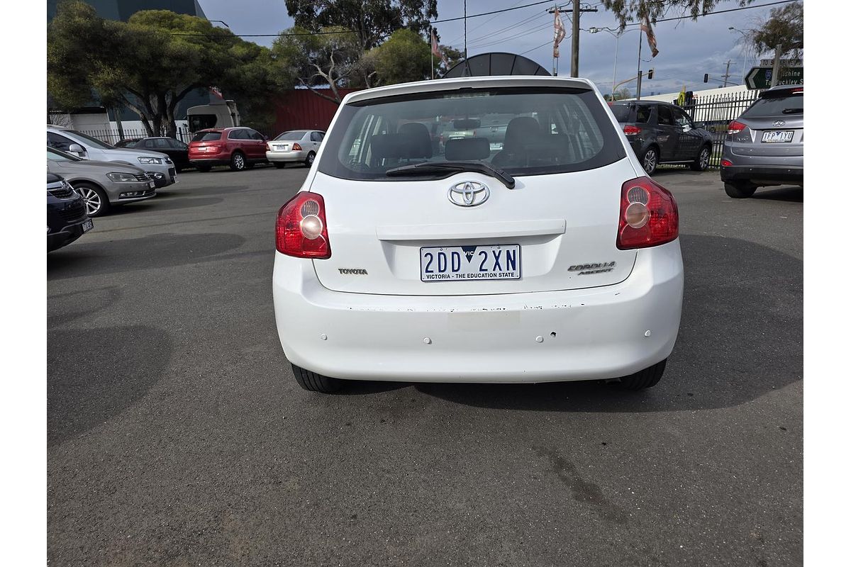 2009 Toyota Corolla Ascent ZRE152R