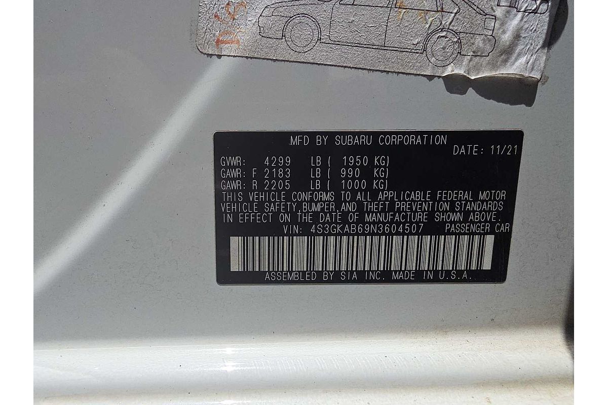 2022 Subaru Impreza