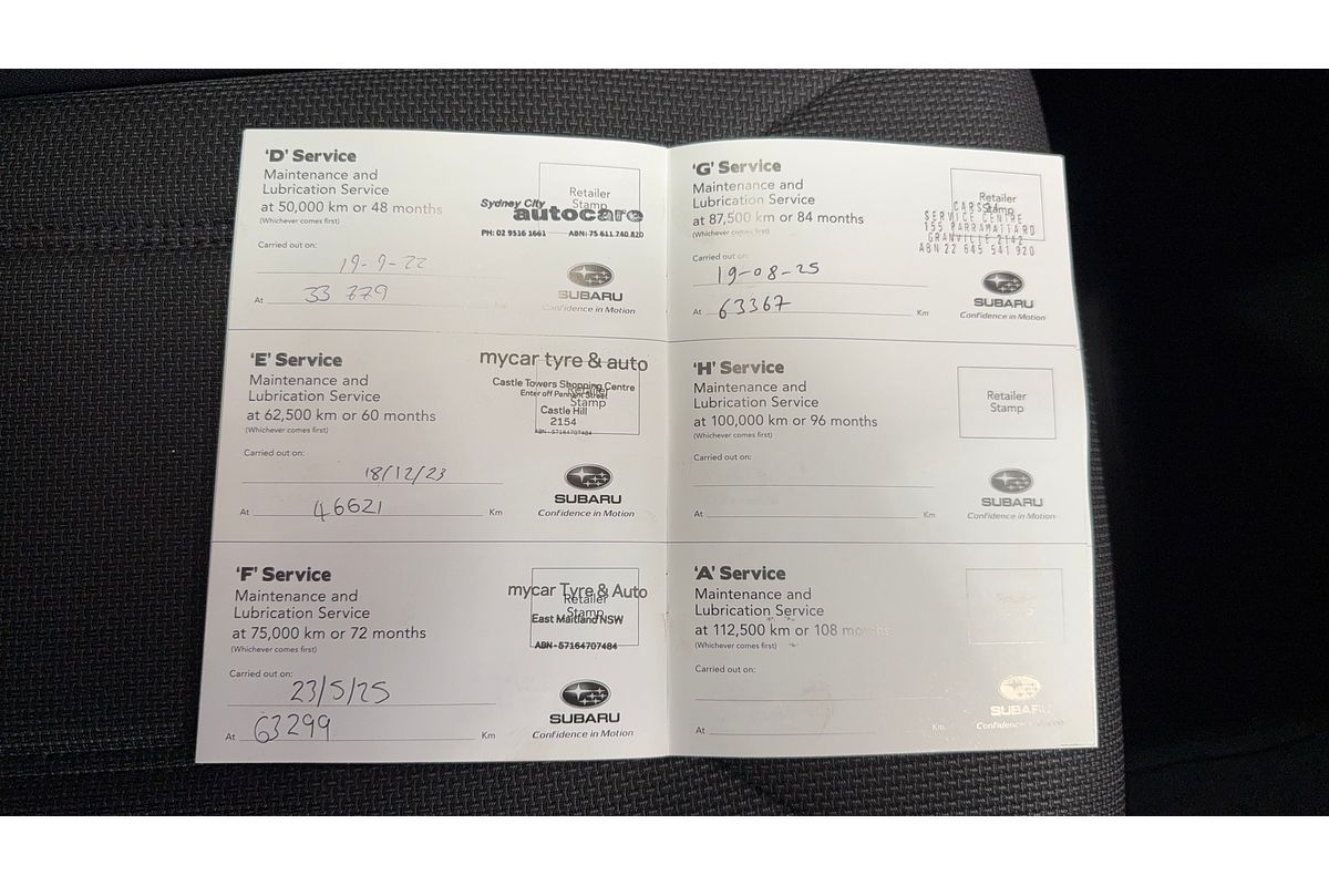 2018 Subaru Impreza 2.0i G5