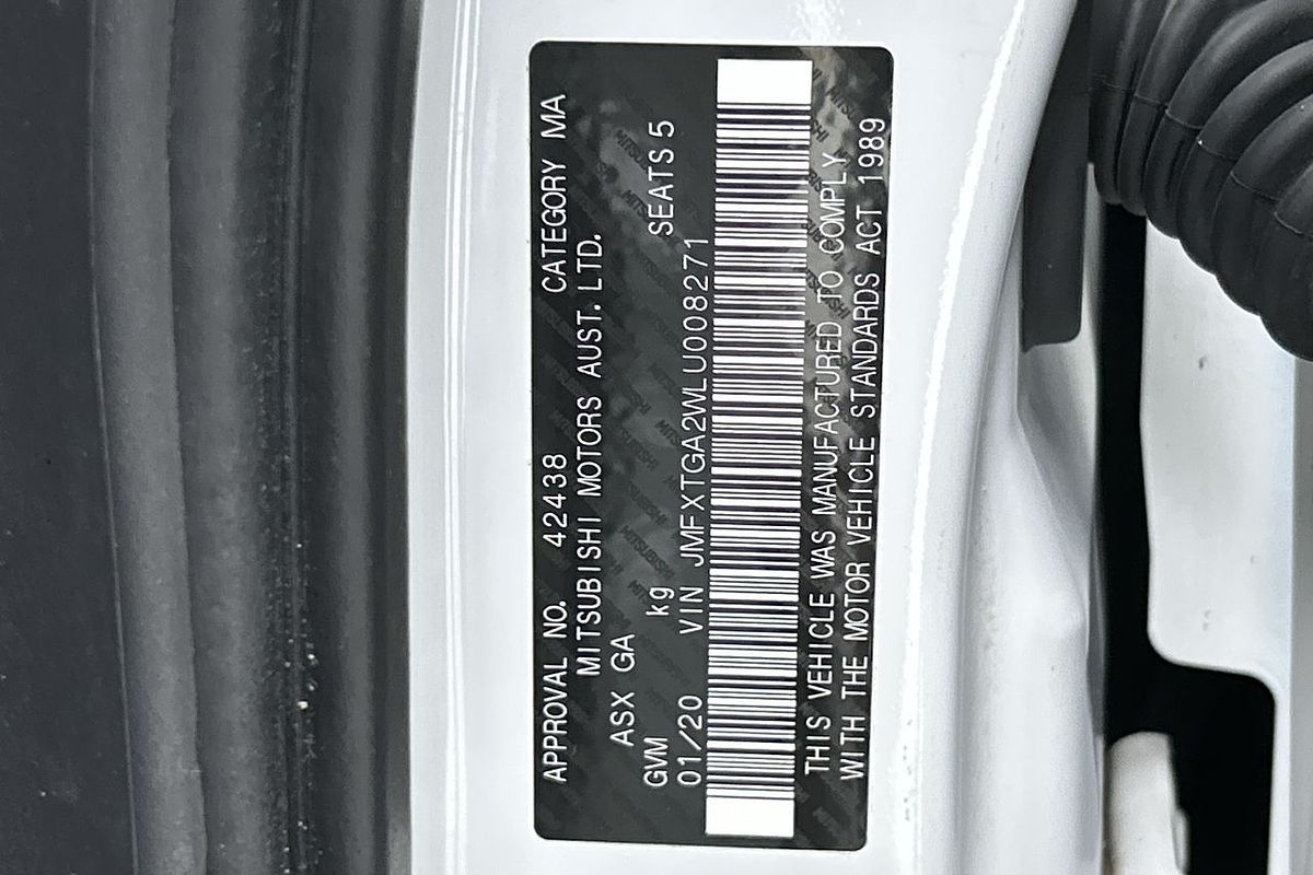 2020 Mitsubishi ASX ES ADAS XD