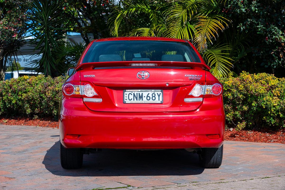 2012 Toyota Corolla Ascent Sport ZRE152R
