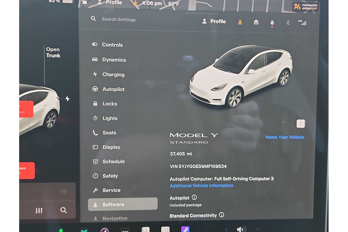 2021 Tesla Model Y Standard Range