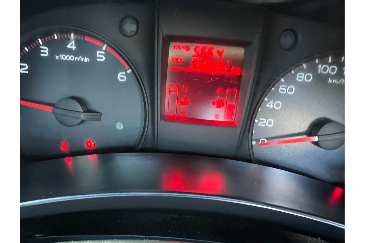2012 Isuzu D-MAX SX Rear Wheel Drive